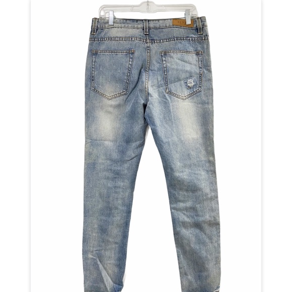 Civil Regime Kurt Denim Thrash Flannel Jean - Picture 4 of 5